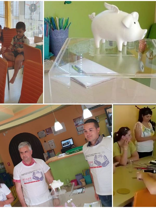 Тригодишният Николай Пенев-младши дари своята касичка със спестявания на фондация "Искам бебе"